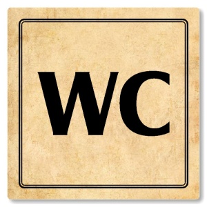 WC, 100x100mm, pergamen, Utah